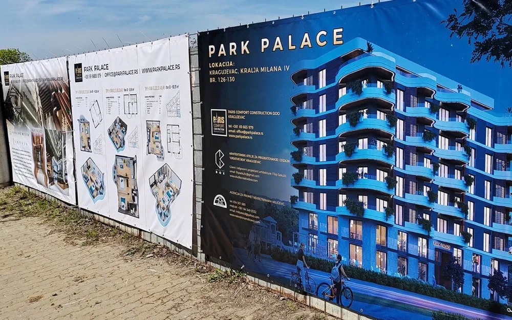 Počela izgradnja stambeno-poslovnog objekta Park Palace u Kragujevcu kod stadiona Dača